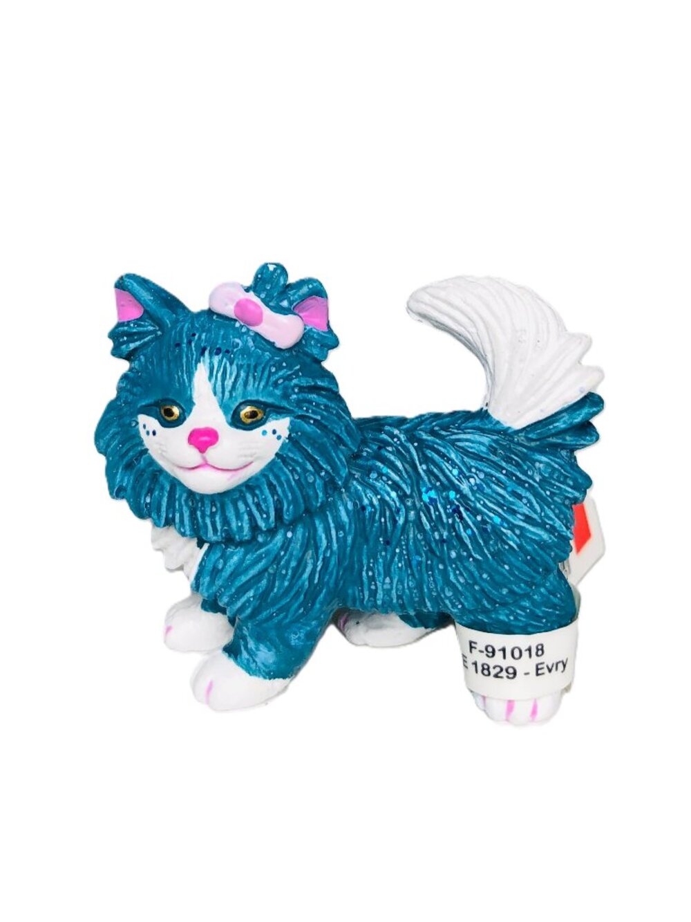Papo Enchanted Misty Cat Blue Figurine ( 39101) Add-On Item New w/Tag